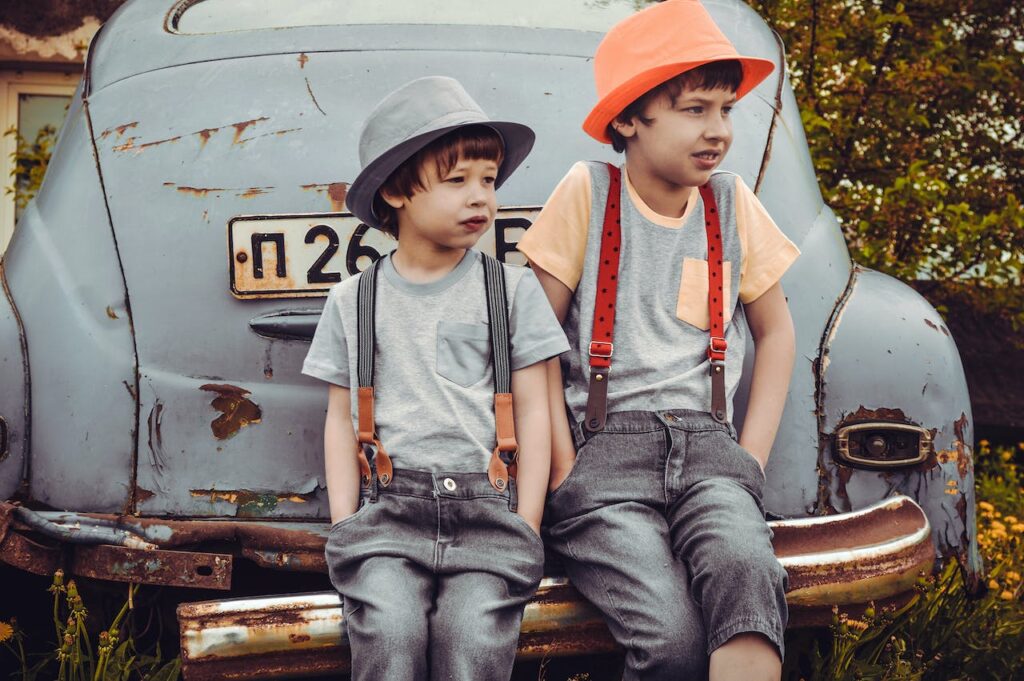 Het plezierige van kinderkleding