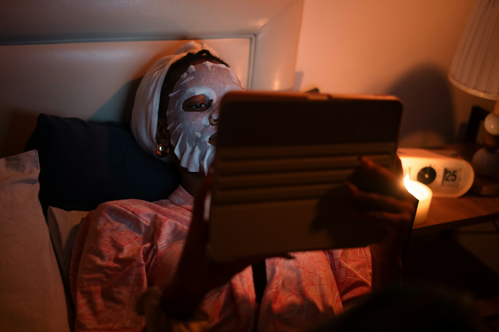 Siliconen LED-masker voor het gezicht met rode lichttherapie