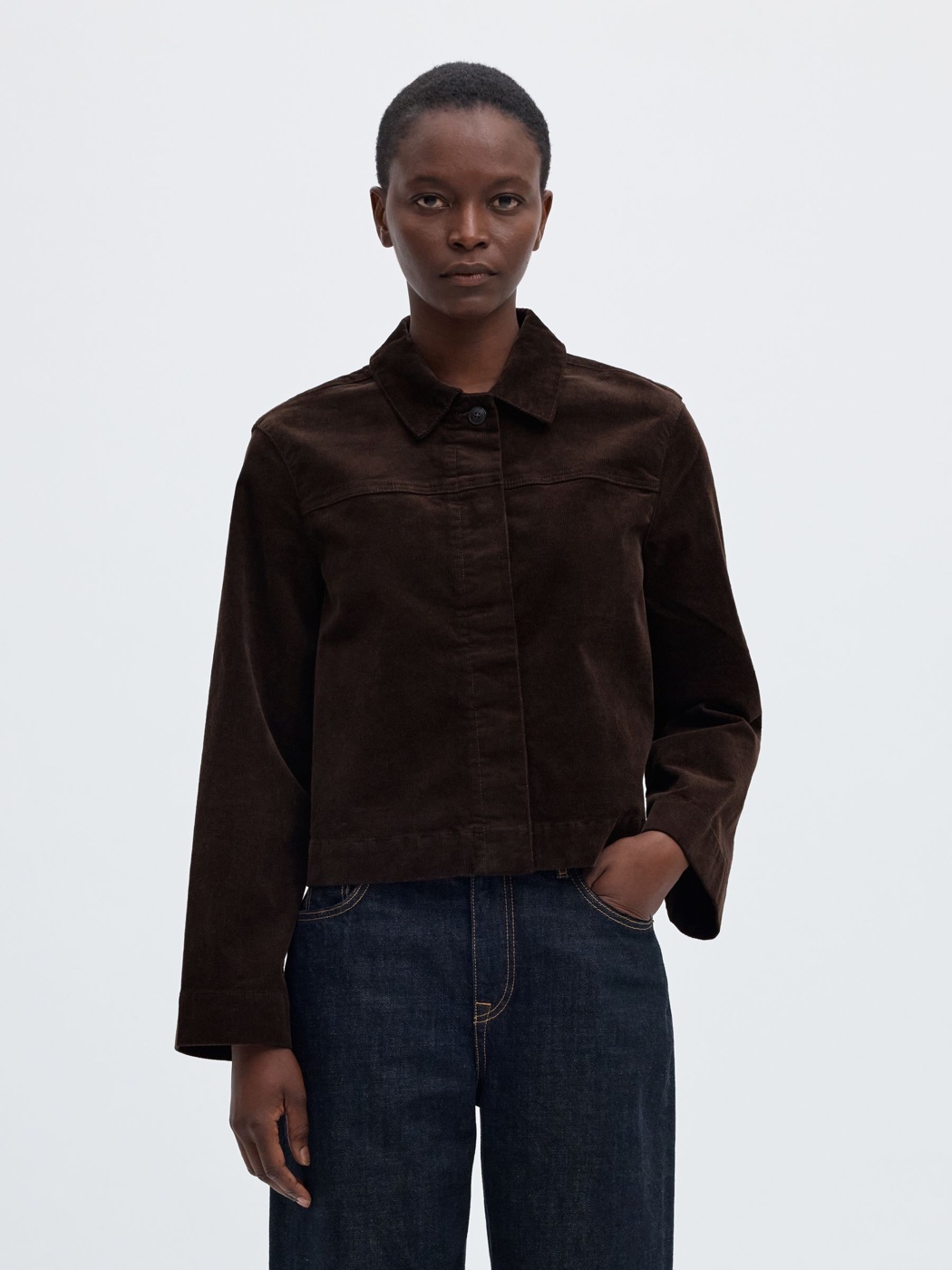 Productfoto van BOXY FIT CORDUROY JAS